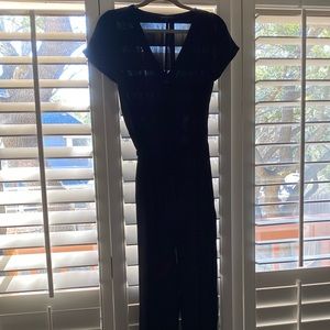 Jcrew mercantile black dress jumpsuit